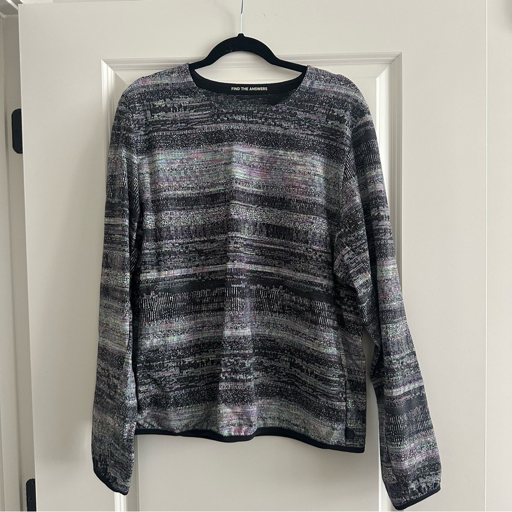 Lululemon lab jacquard pullover